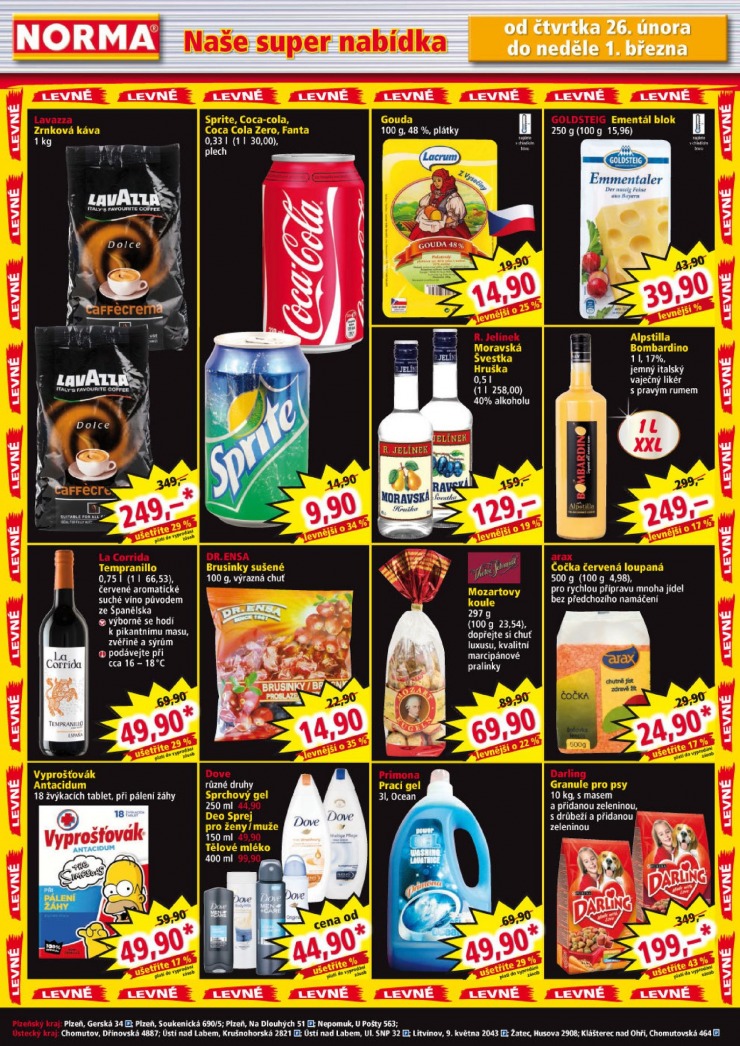 let�k Norma Aktu�ln� let�k od 23.2.2015 strana 1