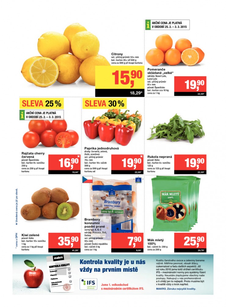 leták Makro Maloobchod od 25.2.2015 strana 1 leták Makro Maloobchod od 25.2.2015 strana 1