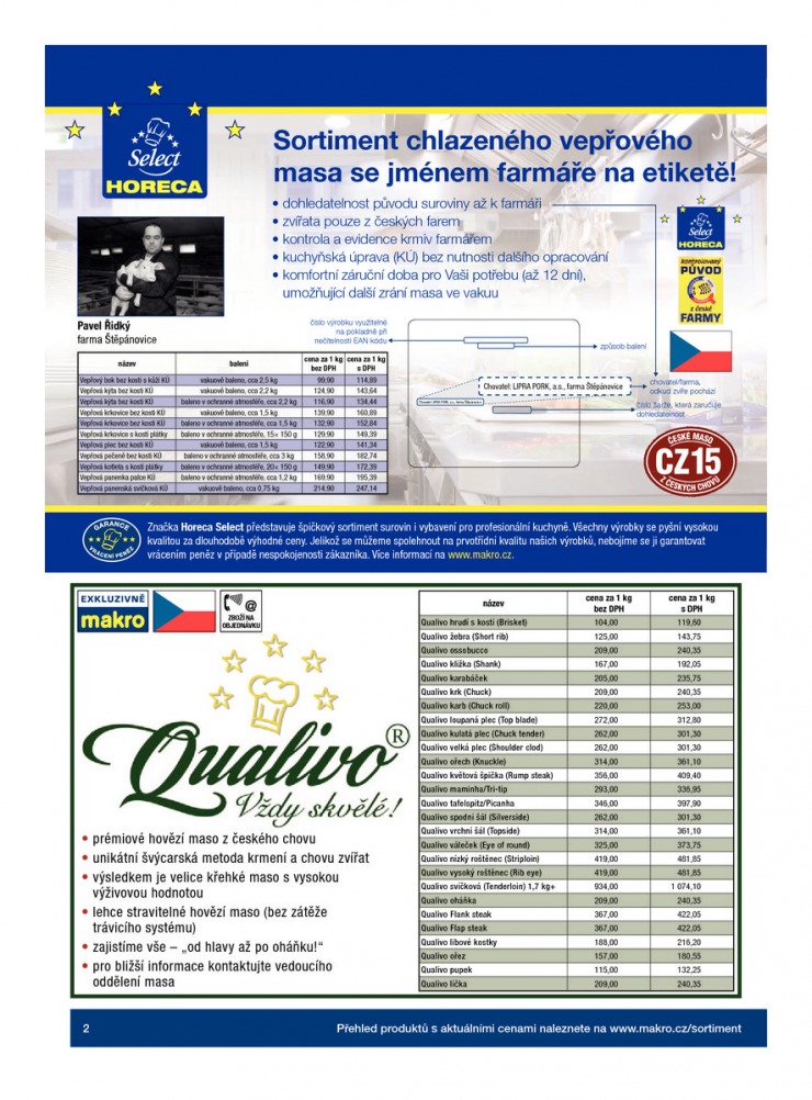 leták Makro Gastronomie čerstvé od 25.2.2015 strana 1 leták Makro Gastronomie čerstvé od 25.2.2015 strana 1