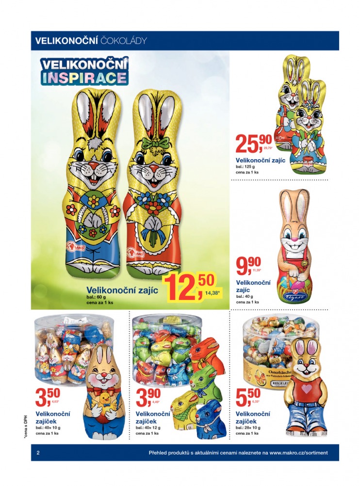 leták Makro Velikonoční čokolády od 25.2.2015 strana 1 leták Makro Velikonoční čokolády od 25.2.2015 strana 1