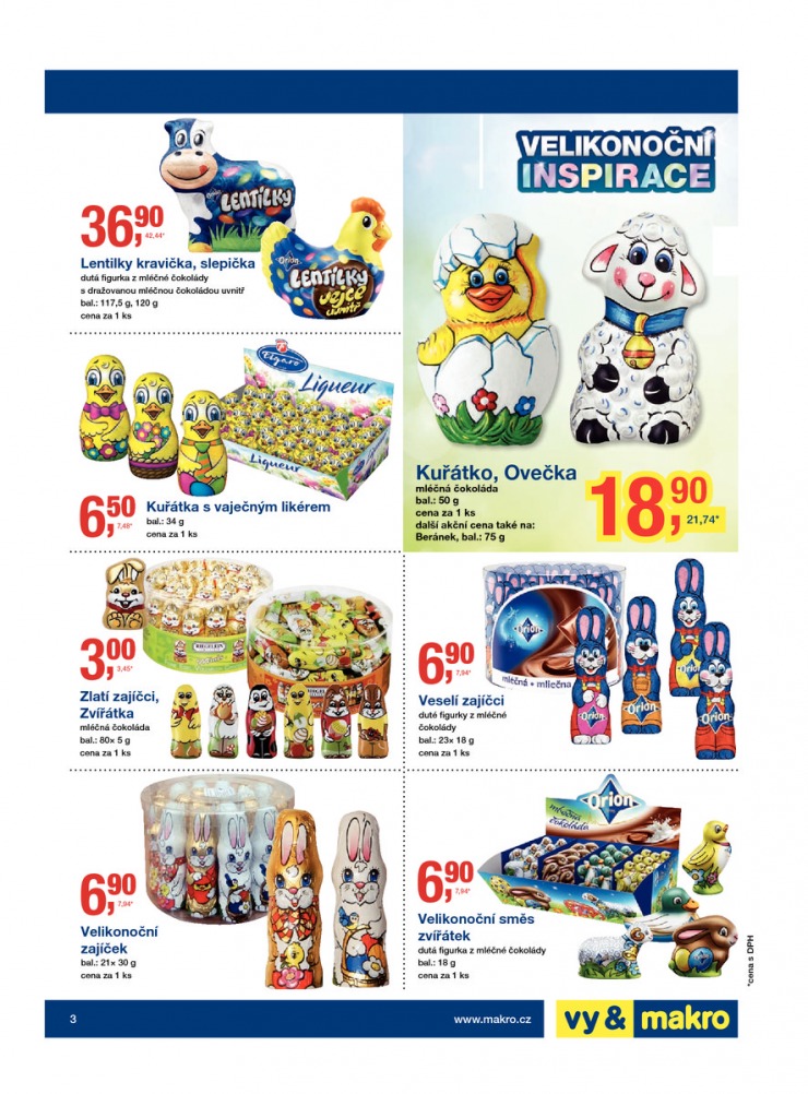 leták Makro Velikonoční čokolády od 25.2.2015 strana 1 leták Makro Velikonoční čokolády od 25.2.2015 strana 1