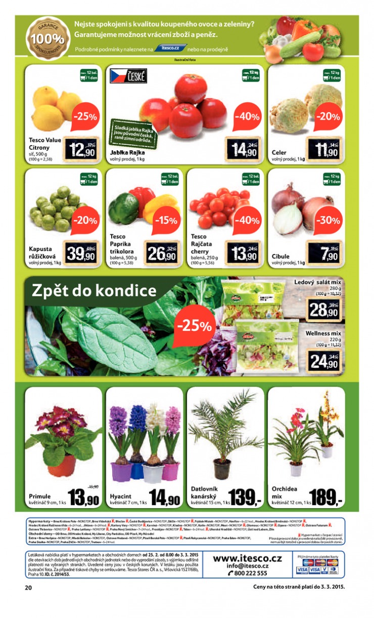 leták Tesco OD od 25.2.2015 strana 1 leták Tesco OD od 25.2.2015 strana 1