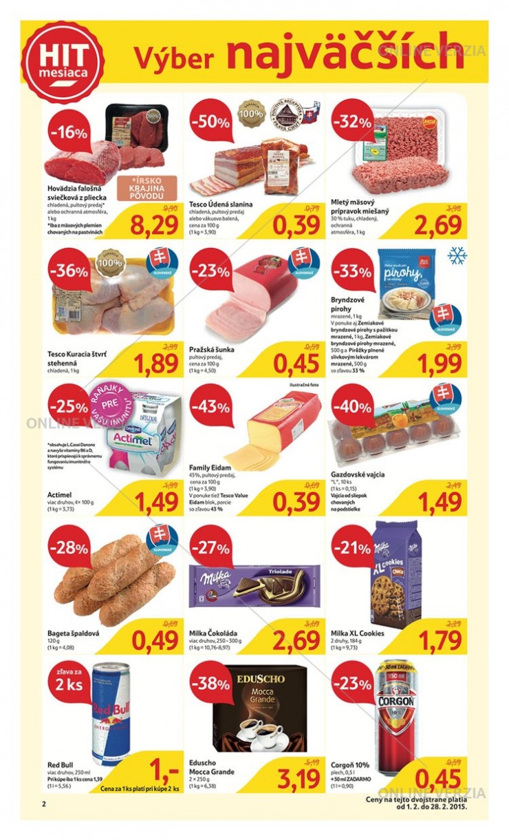 leták Tesco velké hypermarkety od 25.2.2015 strana 1 leták Tesco velké hypermarkety od 25.2.2015 strana 1