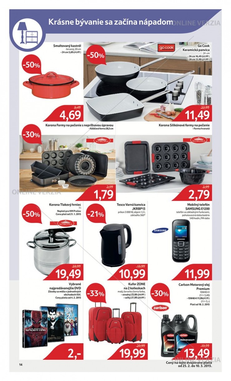leták Tesco velké hypermarkety od 25.2.2015 strana 1 leták Tesco velké hypermarkety od 25.2.2015 strana 1