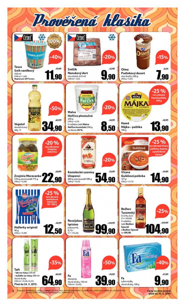 leták Tesco supermarkety od 25.2.2015 strana 1 leták Tesco supermarkety od 25.2.2015 strana 1