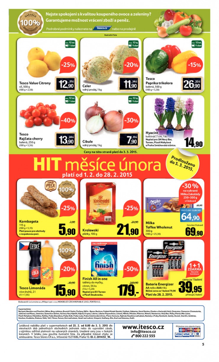 let�k Tesco supermarkety od 25.2.2015 strana 1