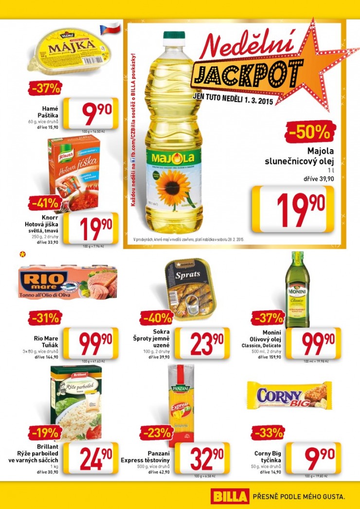 let�k Billa velk� od 25.2.2015 strana 1