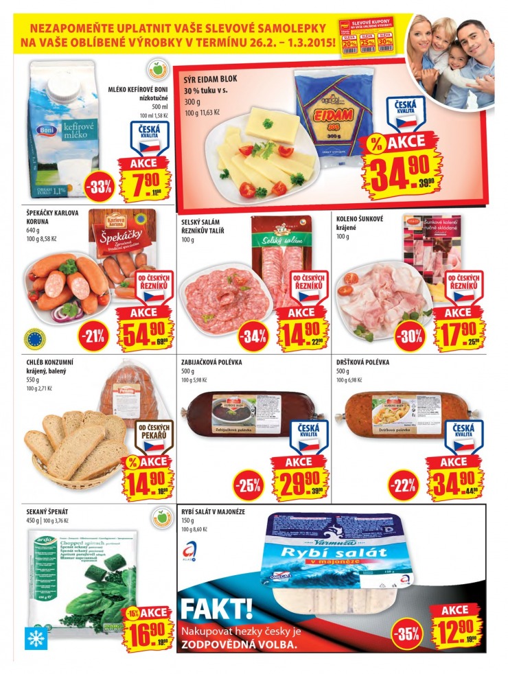 leták Penny Aktuální nabídka od 26.2.2015 strana 1 leták Penny Aktuální nabídka od 26.2.2015 strana 1