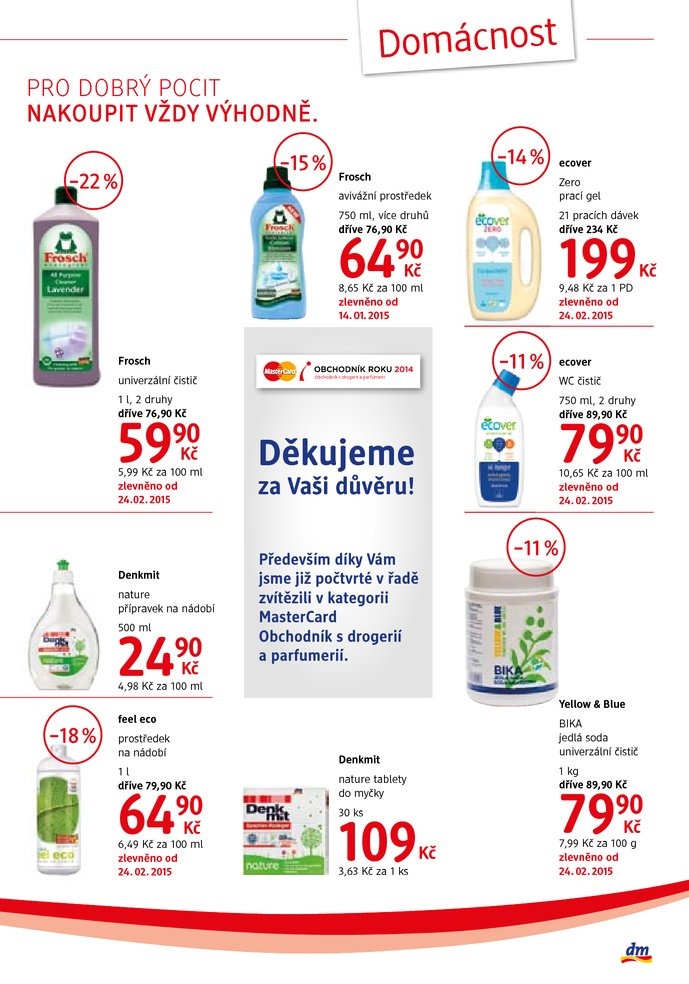 leták DM drogerie Journal 2 od 1.3.2015 strana 1 leták DM drogerie Journal 2 od 1.3.2015 strana 1