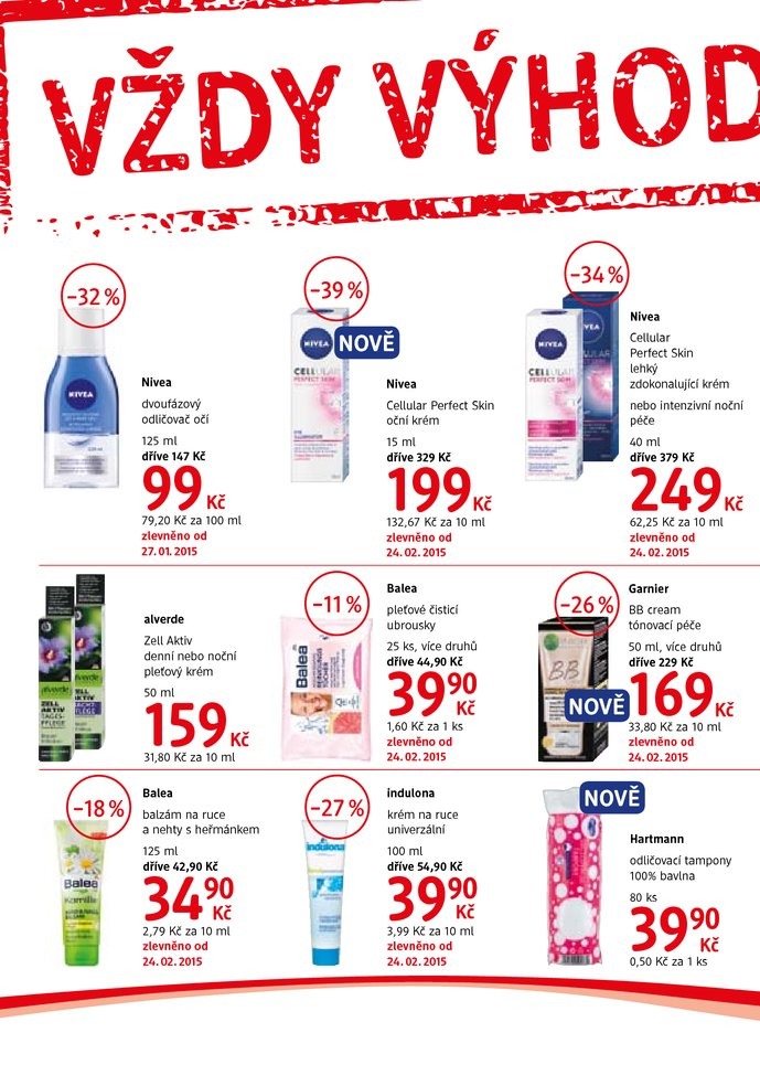 let�k DM drogerie Journal od 1.3.2015 strana 1