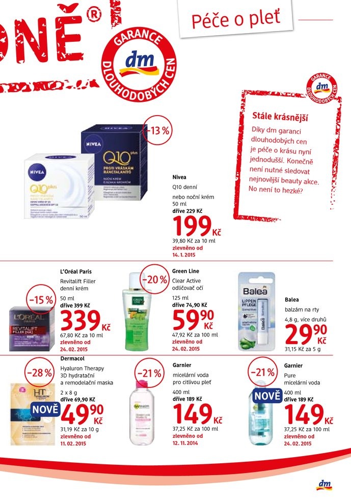 let�k DM drogerie Journal od 1.3.2015 strana 1