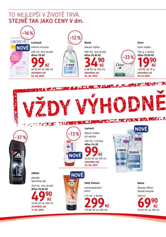 let�k DM drogerie Journal od 1.3.2015 strana 1
