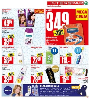 leták Interspar Akční nabídka od 25.2.2015  strana 1 leták Interspar Akční nabídka od 25.2.2015 strana 1