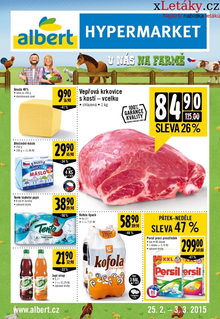 leták Albert Hypermarket akční leták strana 1 leták Albert Hypermarket akční leták strana 1