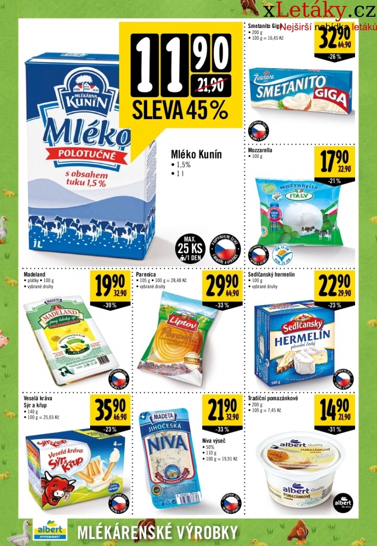 leták Albert Hypermarket akční leták strana 1 leták Albert Hypermarket akční leták strana 1