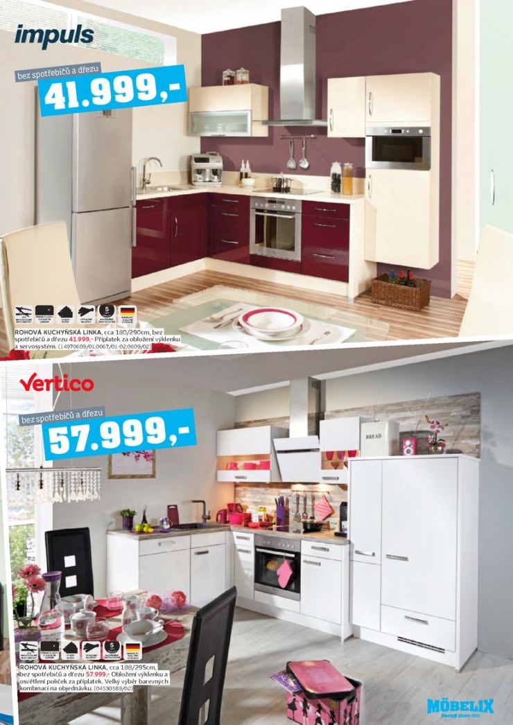 leták Mobelix Značkové kuchyně od 19.2.2015 strana 1 leták Mobelix Značkové kuchyně od 19.2.2015 strana 1