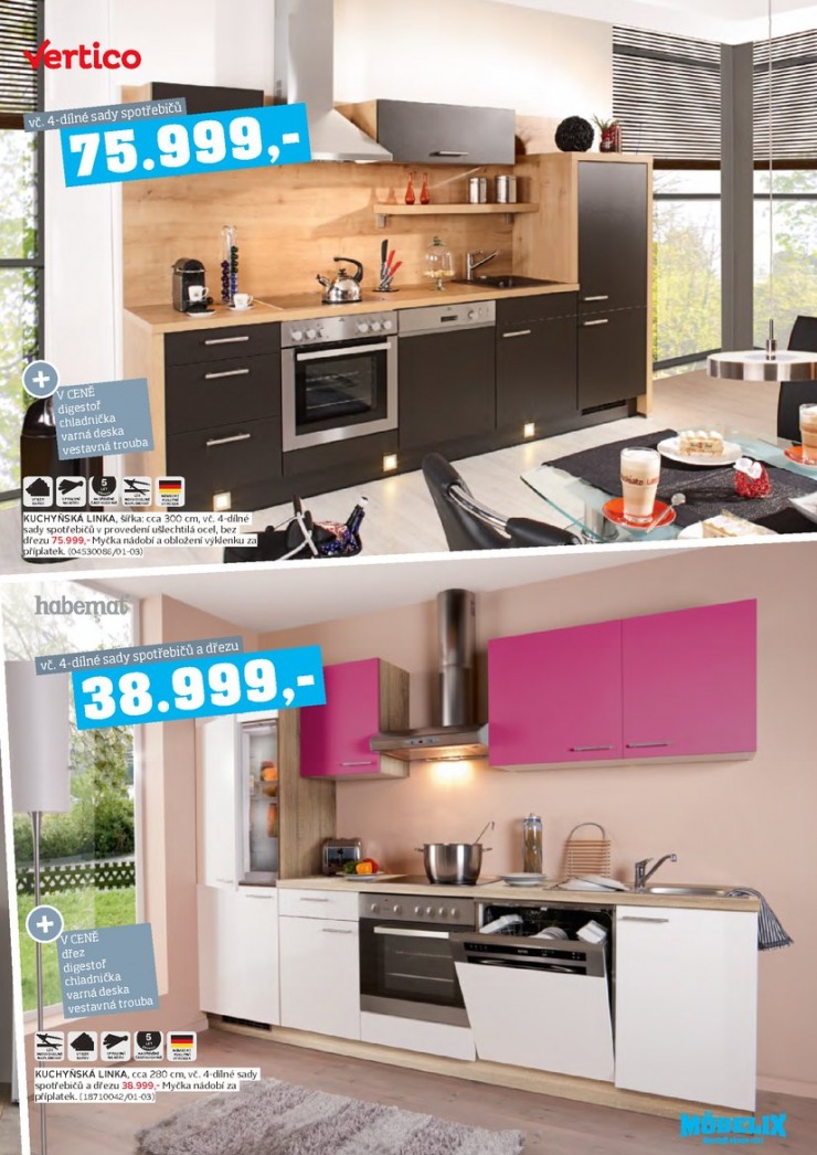 leták Mobelix Značkové kuchyně od 19.2.2015 strana 1 leták Mobelix Značkové kuchyně od 19.2.2015 strana 1