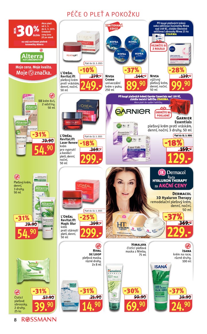 leták Rossmann Leták od 2.3.2015 strana 1 leták Rossmann Leták od 2.3.2015 strana 1