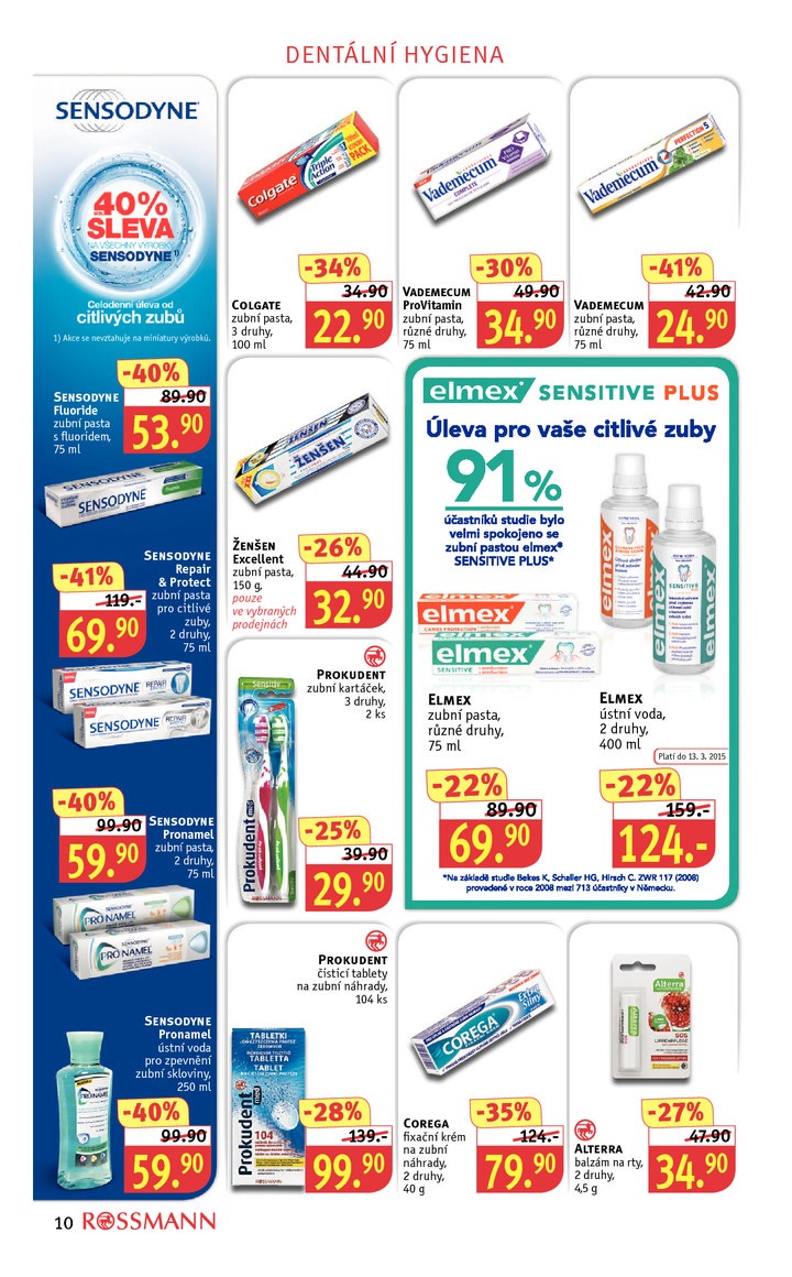leták Rossmann Leták od 2.3.2015 strana 1 leták Rossmann Leták od 2.3.2015 strana 1