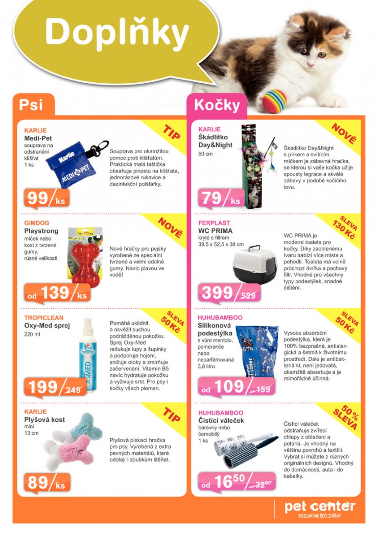 leták Pet Center Akční leták od 1.3.2015 strana 1 leták Pet Center Akční leták od 1.3.2015 strana 1