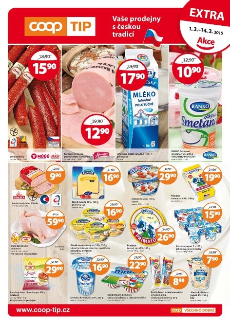 letk COOP Tip extra od 1.3.2015 strana 1