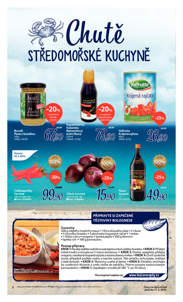 leták Tesco supermarkety od 4.3.2015 strana 1 leták Tesco supermarkety od 4.3.2015 strana 1