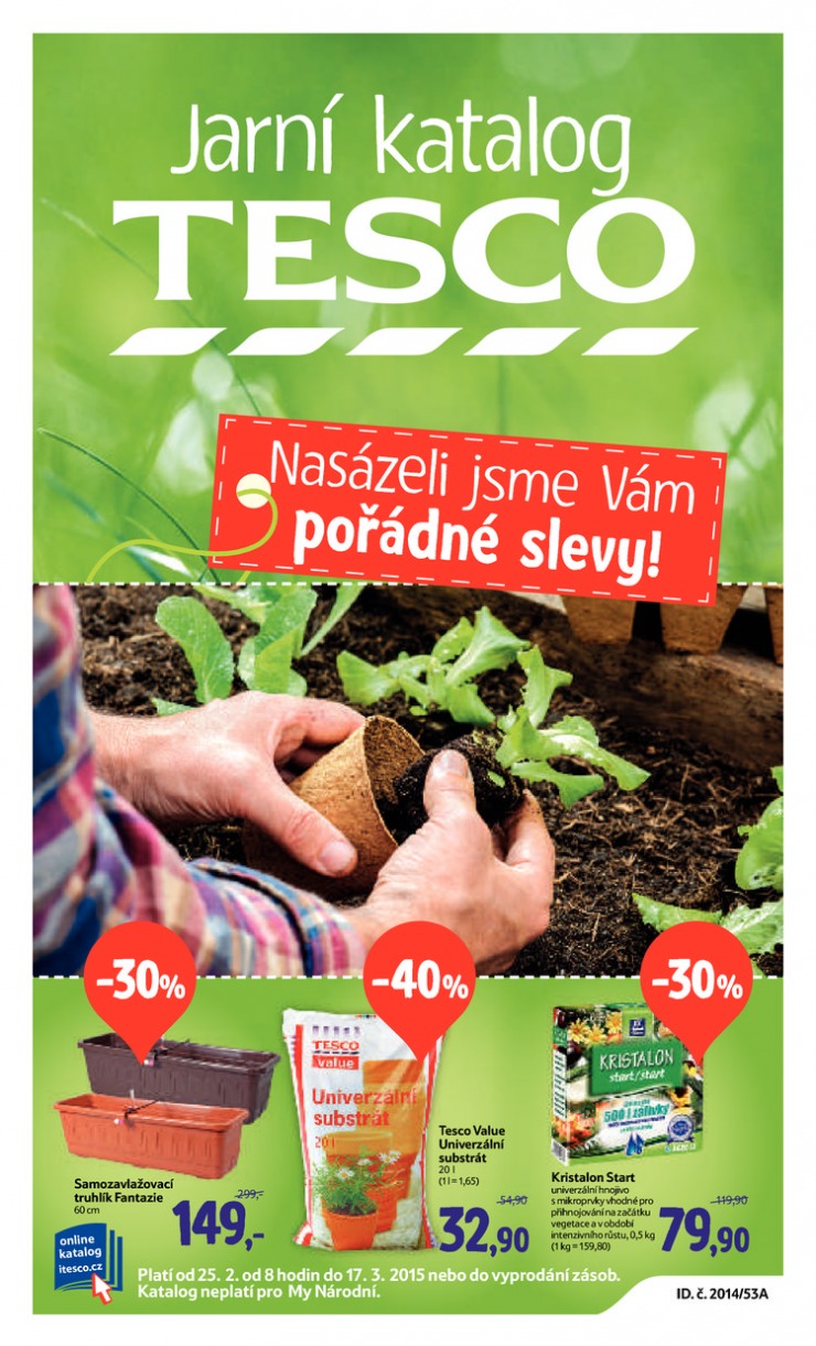 letk Tesco Katalog od 25.2.2015 strana 1