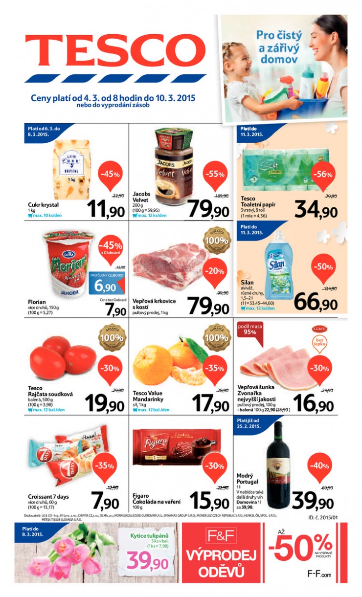 leták Tesco velké hypermarkety od 4.3.2015 strana 1 leták Tesco velké hypermarkety od 4.3.2015 strana 1