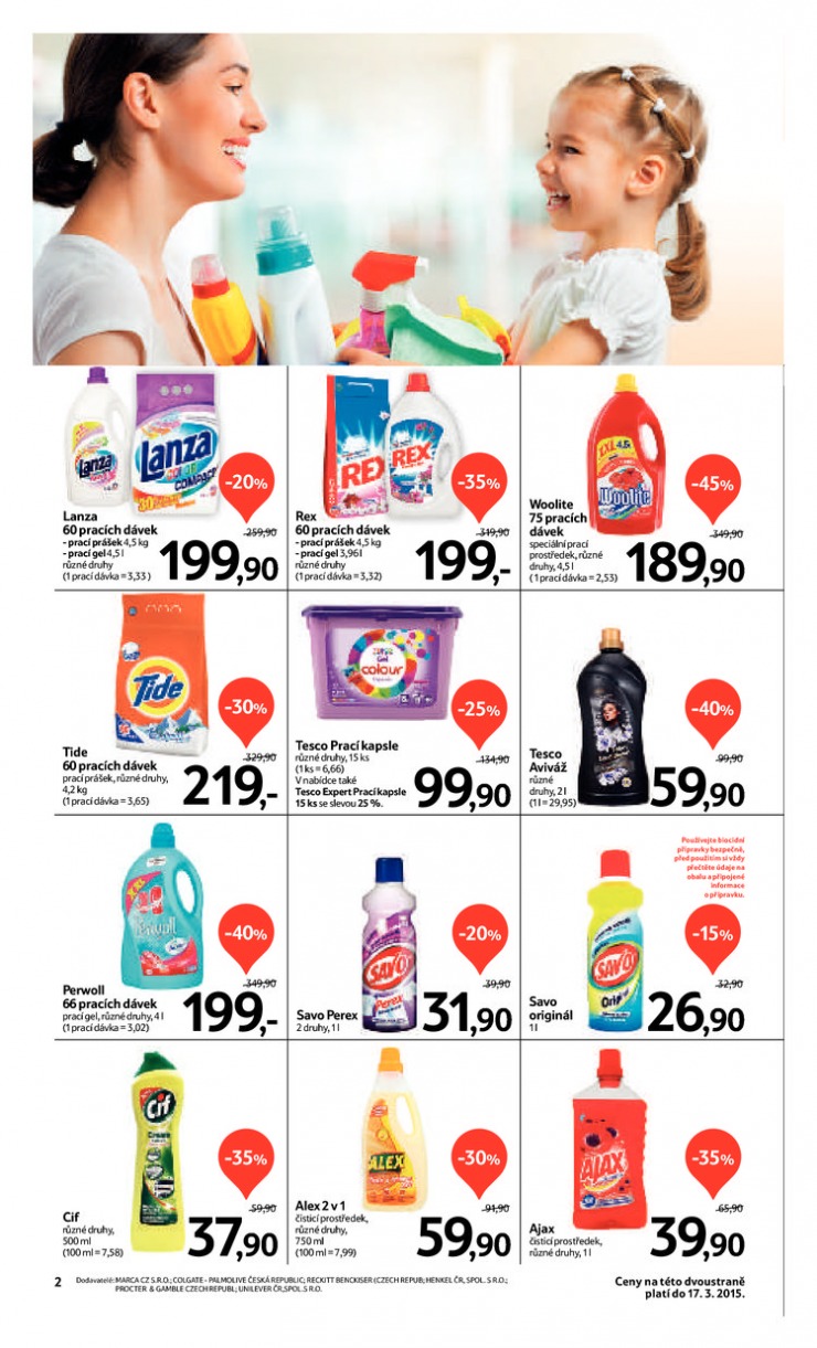 leták Tesco velké hypermarkety od 4.3.2015 strana 1 leták Tesco velké hypermarkety od 4.3.2015 strana 1