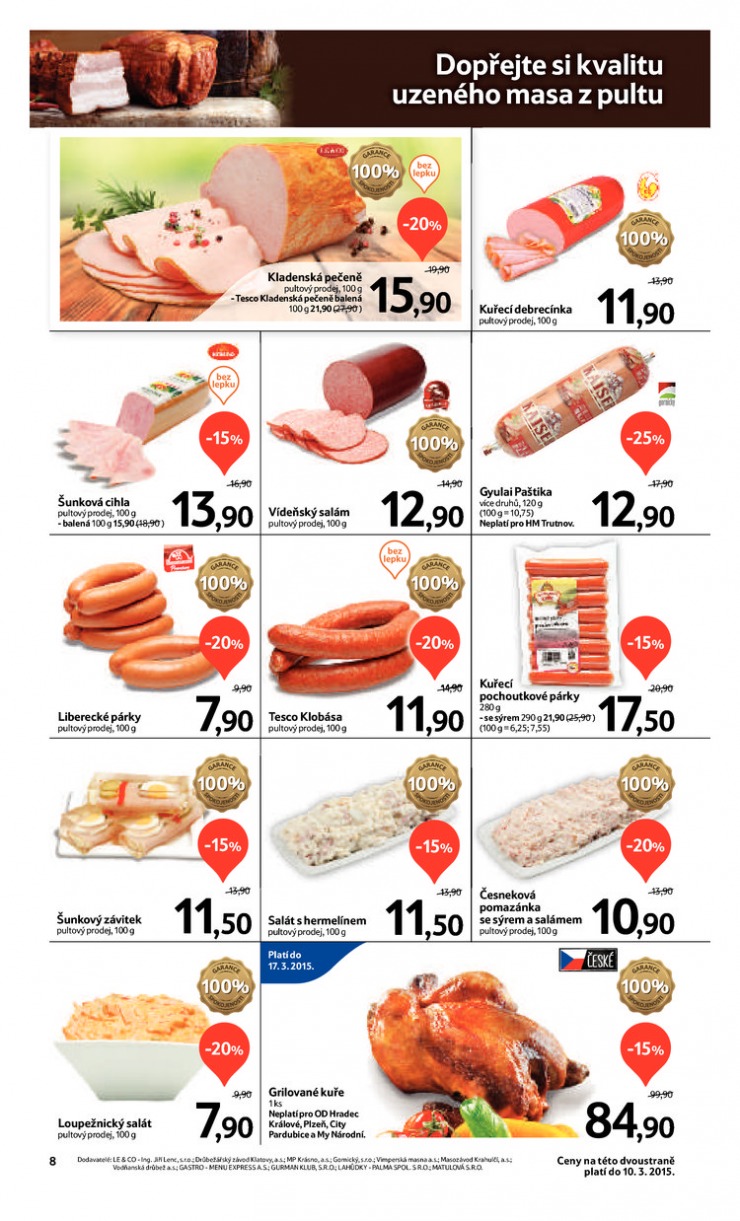 leták Tesco velké hypermarkety od 4.3.2015 strana 1 leták Tesco velké hypermarkety od 4.3.2015 strana 1