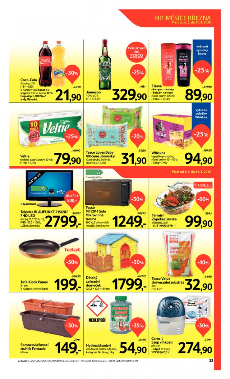 let�k Tesco velk� hypermarkety od 4.3.2015 strana 1
