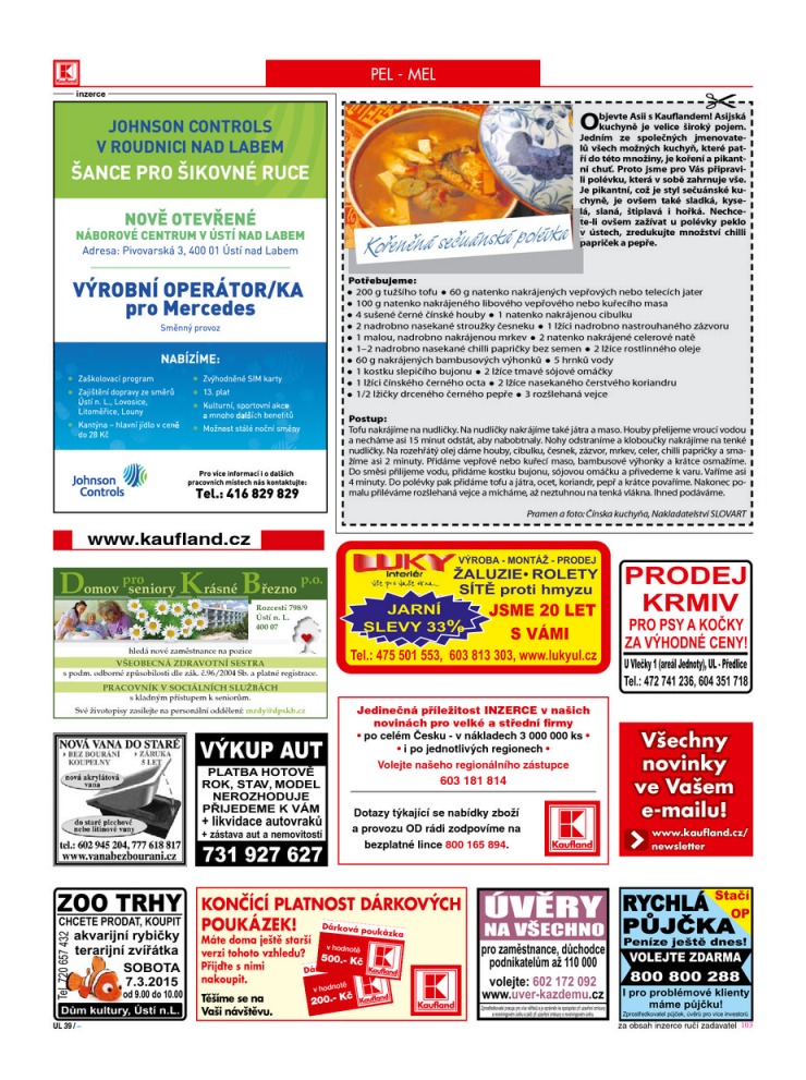 letk Kaufland Aktuln nabdka od 5.3.2015 strana 1