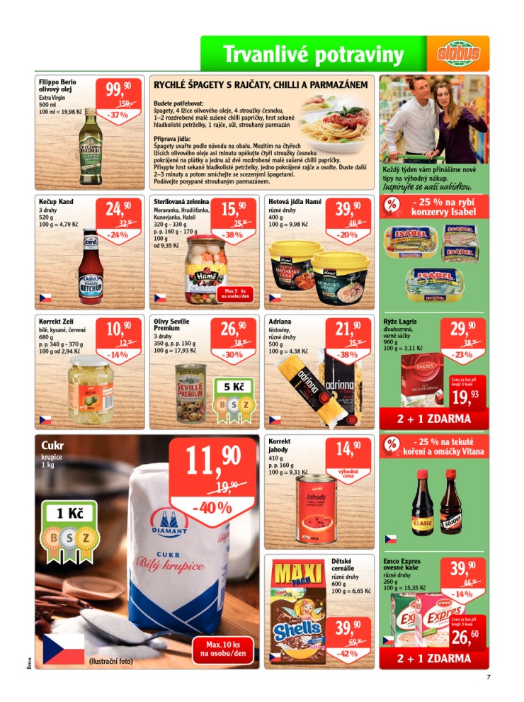 leták Globus Naše noviny od 5.3.2015  strana 1 leták Globus Naše noviny od 5.3.2015 strana 1