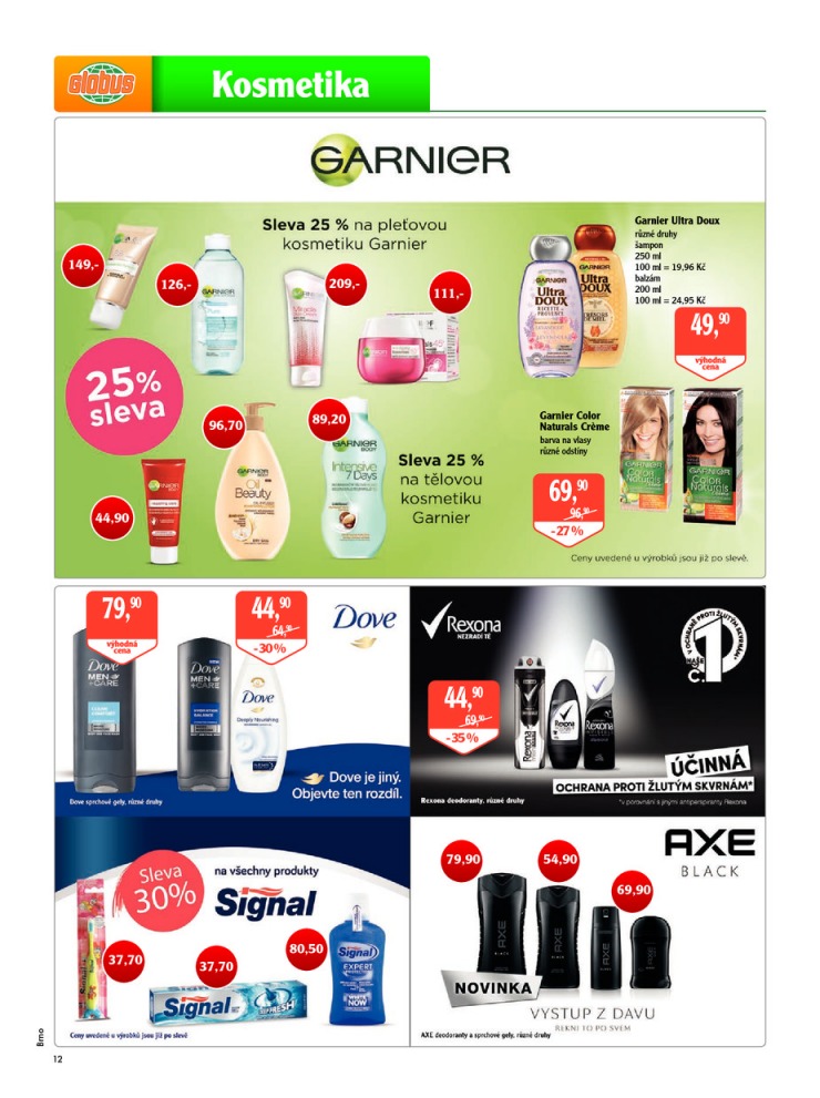 leták Globus Naše noviny od 5.3.2015  strana 1 leták Globus Naše noviny od 5.3.2015 strana 1