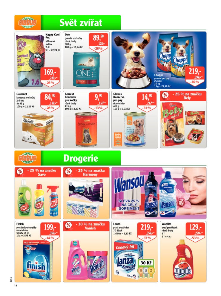 leták Globus Naše noviny od 5.3.2015  strana 1 leták Globus Naše noviny od 5.3.2015 strana 1