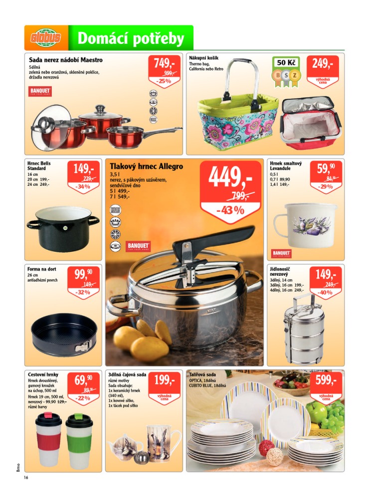 leták Globus Naše noviny od 5.3.2015  strana 1 leták Globus Naše noviny od 5.3.2015 strana 1