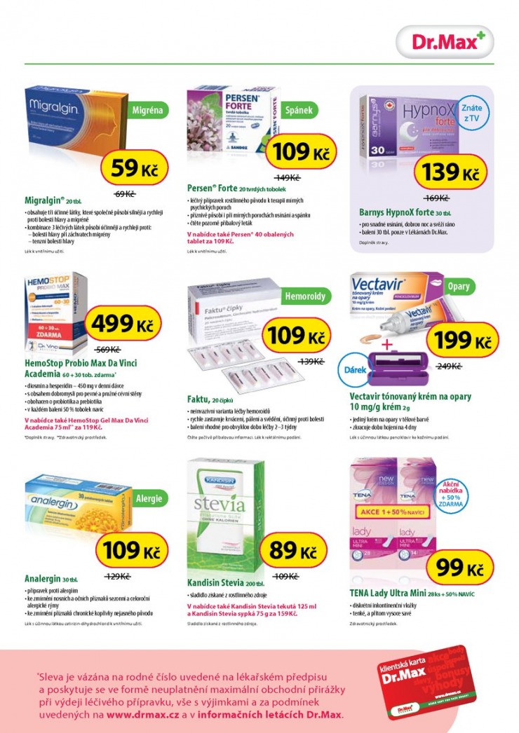 leták Dr. Max lékárna Aktuální leták od 4.3.2015 strana 1 leták Dr. Max lékárna Aktuální leták od 4.3.2015 strana 1