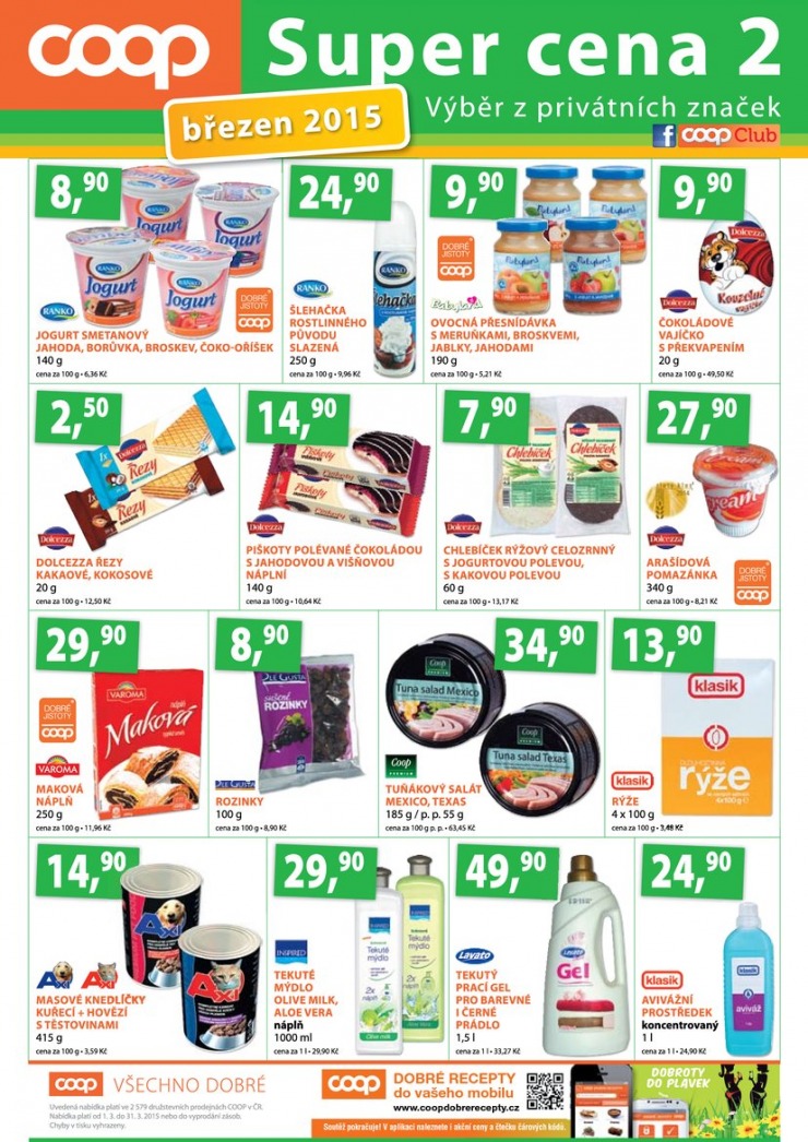 leták COOP Terno od 4.3.2015 strana 1 leták COOP Terno od 4.3.2015 strana 1