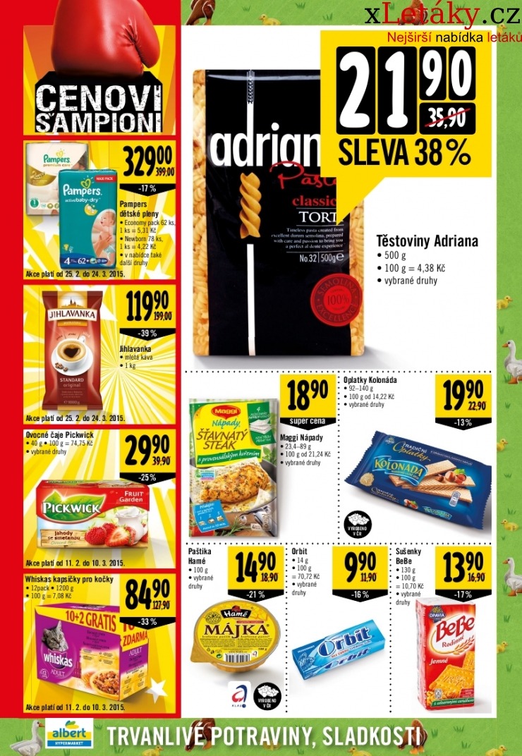 leták Albert Hypermarket akční leták strana 1 leták Albert Hypermarket akční leták strana 1