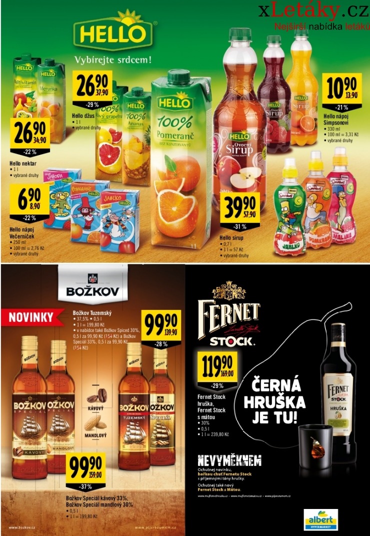 leták Albert Hypermarket akční leták strana 1 leták Albert Hypermarket akční leták strana 1