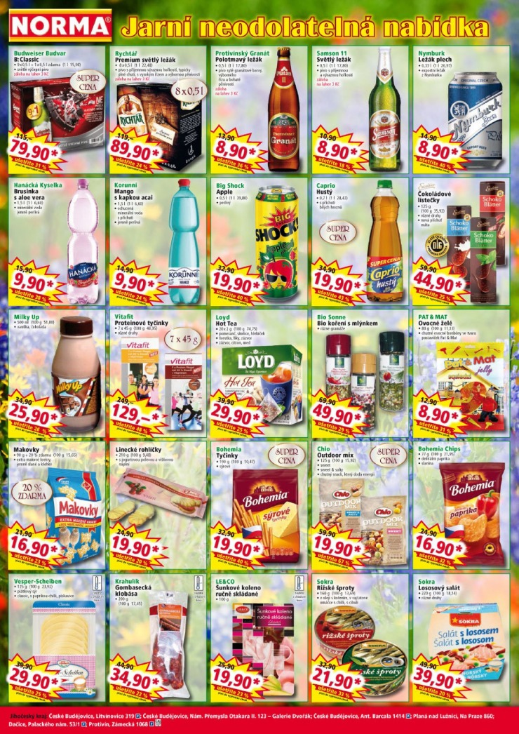 leták Norma Aktuální leták od 9.3.2015 strana 1 leták Norma Aktuální leták od 9.3.2015 strana 1