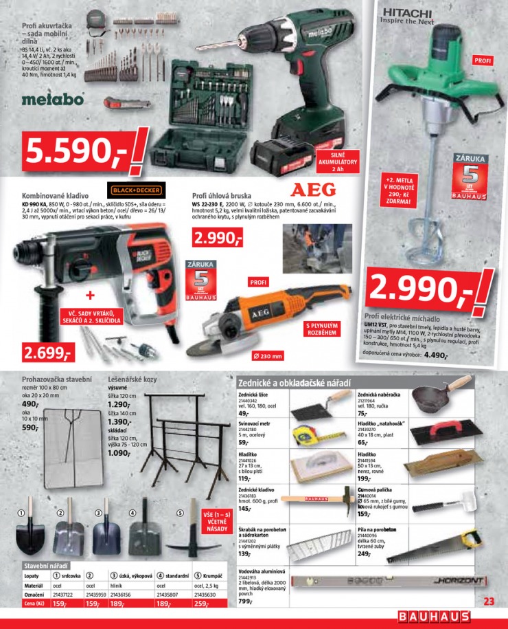 let�k Bauhaus Katalog od 6.3.2015 strana 1