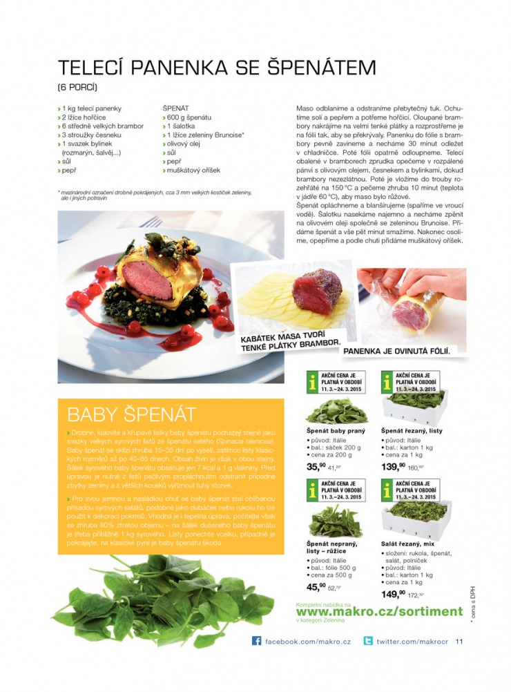 leták Makro Epikure od 11.3.2015 strana 1 leták Makro Epikure od 11.3.2015 strana 1