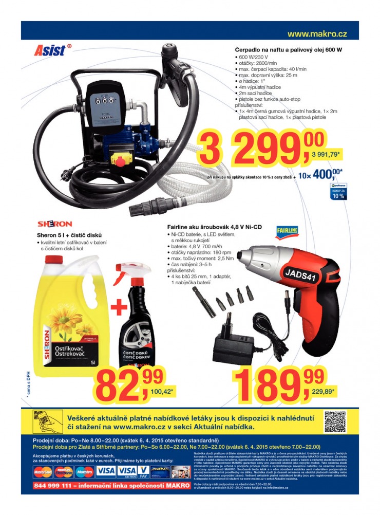 leták Makro Auto a dílna od 11.3.2015 strana 1 leták Makro Auto a dílna od 11.3.2015 strana 1