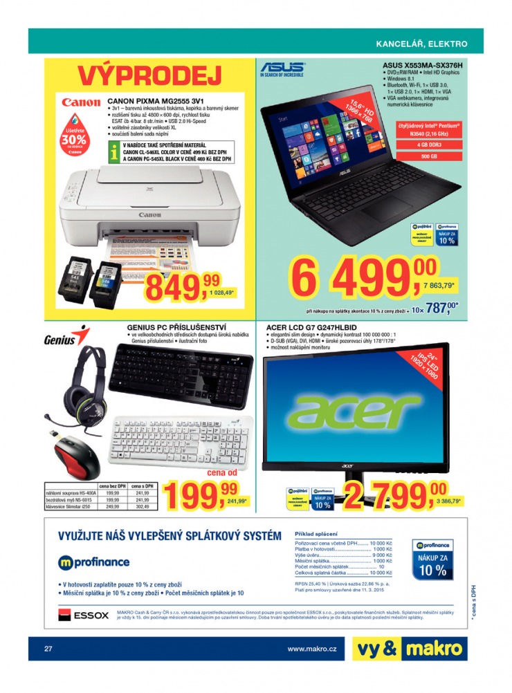 let�k Makro Spot�ebn� zbo�� od 11.3.2015 strana 1