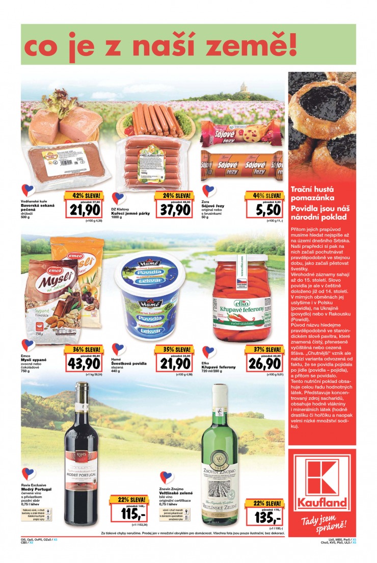 letk Kaufland Aktuln nabdka od 12.3.2015 strana 1