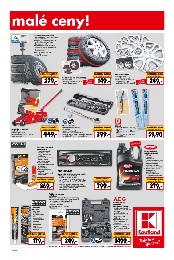 let�k Kaufland Aktu�ln� nab�dka od 12.3.2015 strana 1