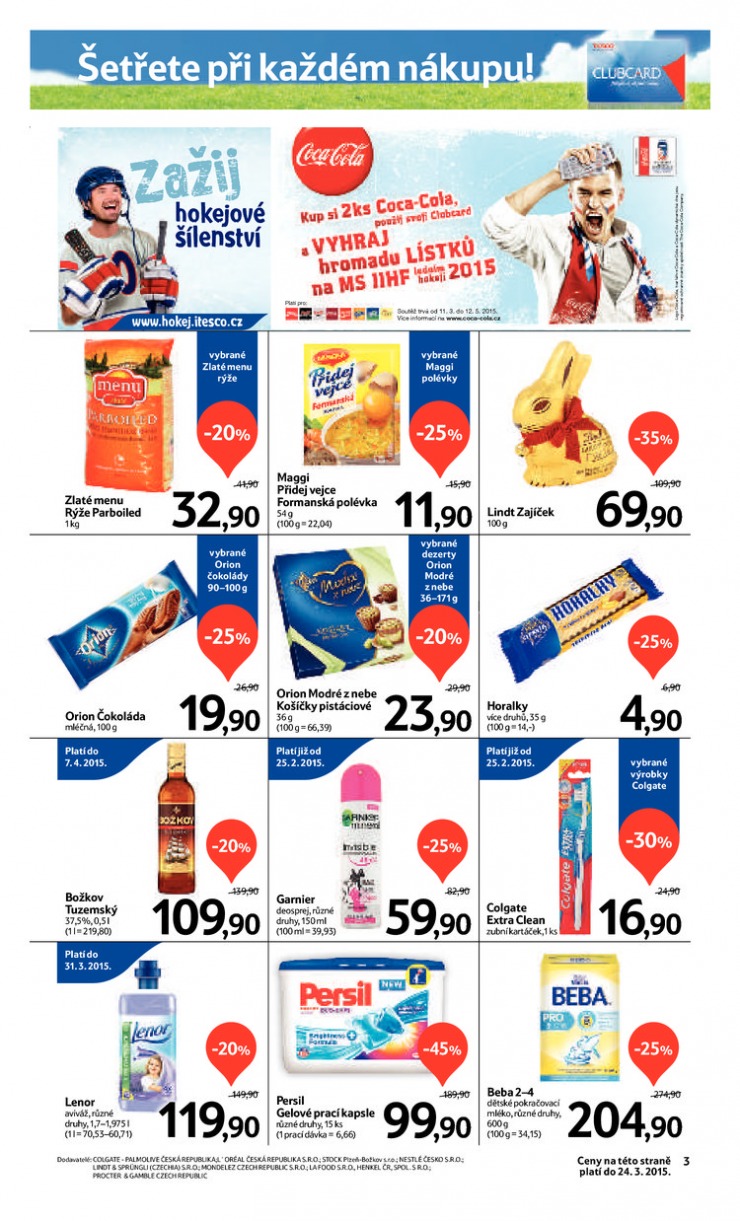 leták Tesco supermarkety od 11.3.2015 strana 1 leták Tesco supermarkety od 11.3.2015 strana 1