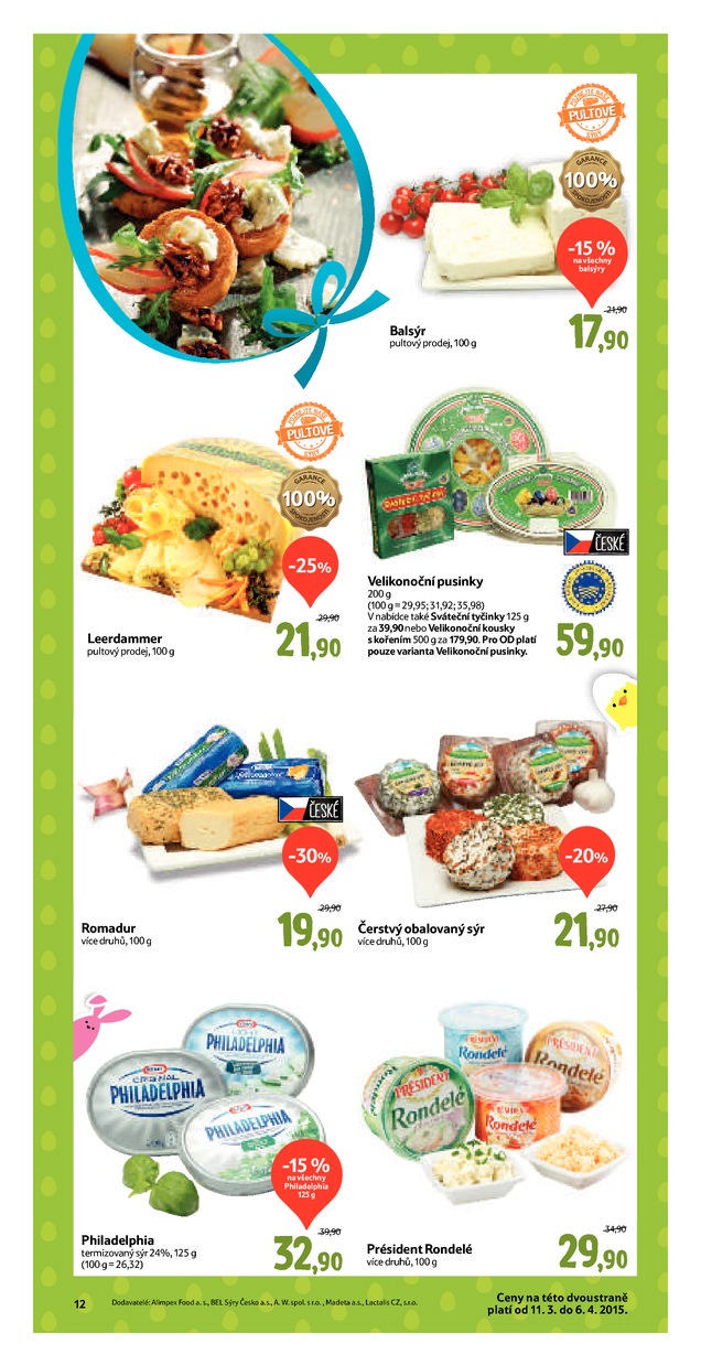 leták Tesco Velikonoce od 11.3.2015 strana 1 leták Tesco Velikonoce od 11.3.2015 strana 1