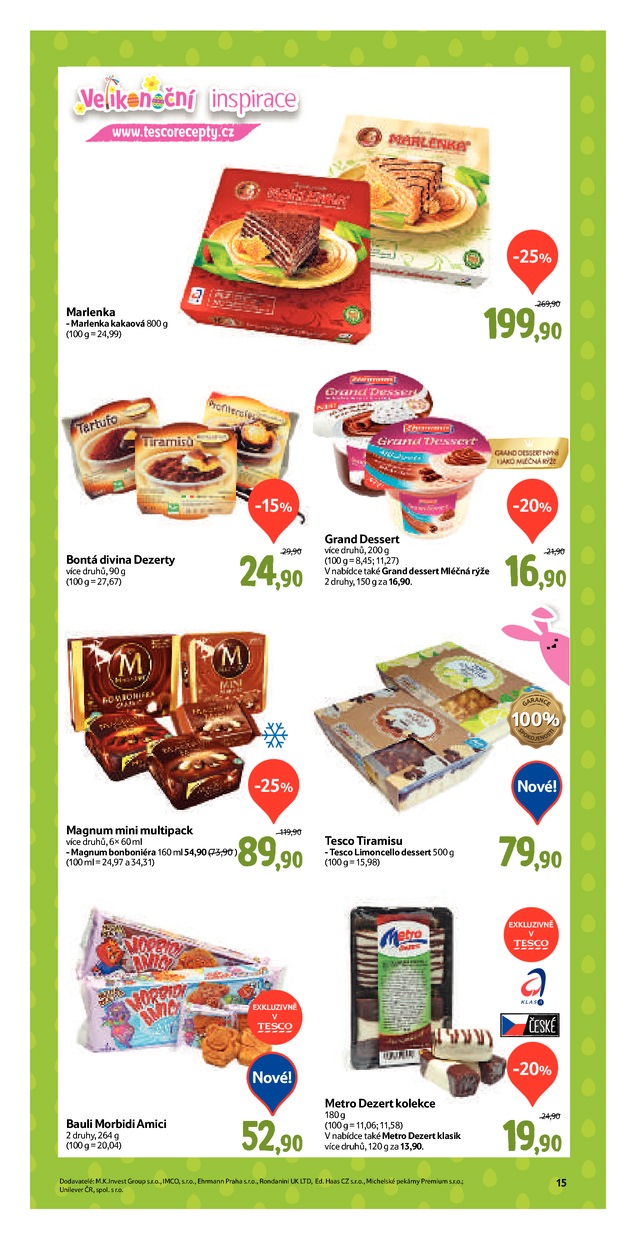 let�k Tesco Velikonoce od 11.3.2015 strana 1